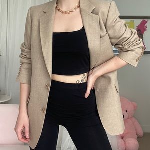 Vintage Tan Blazer